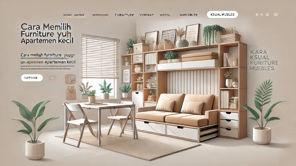 Cara Memilih Furniture yang Tepat untuk Apartemen Kecil