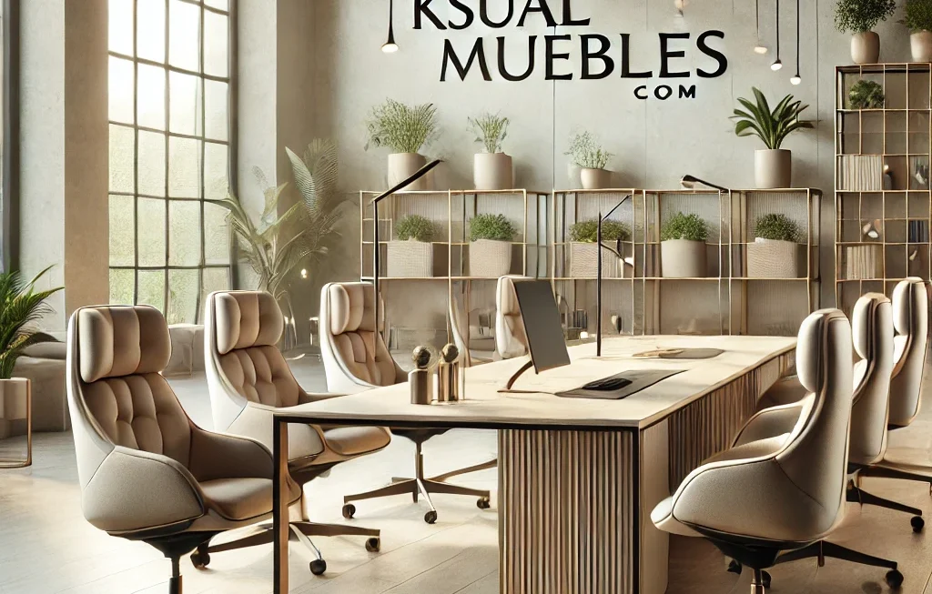 Interior kantor elegan meningkatkan estetika dan kenyamanan