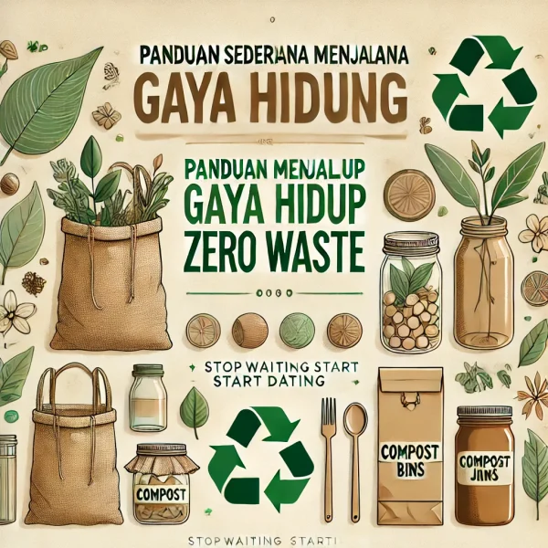 Panduan Sederhana Menjalani Gaya Hidup Zero Waste