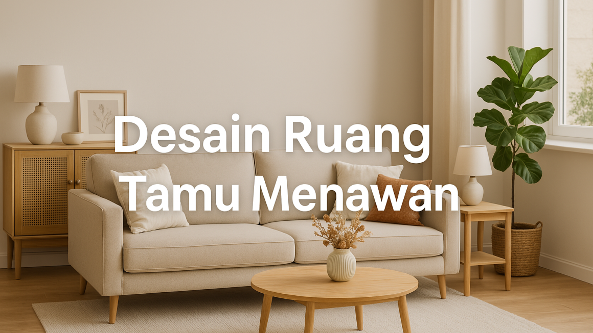 Desain Ruang Tamu Menawan