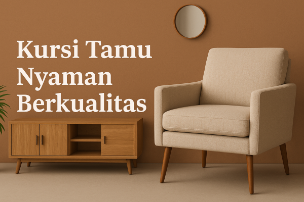 Kursi Tamu Nyaman Berkualitas
