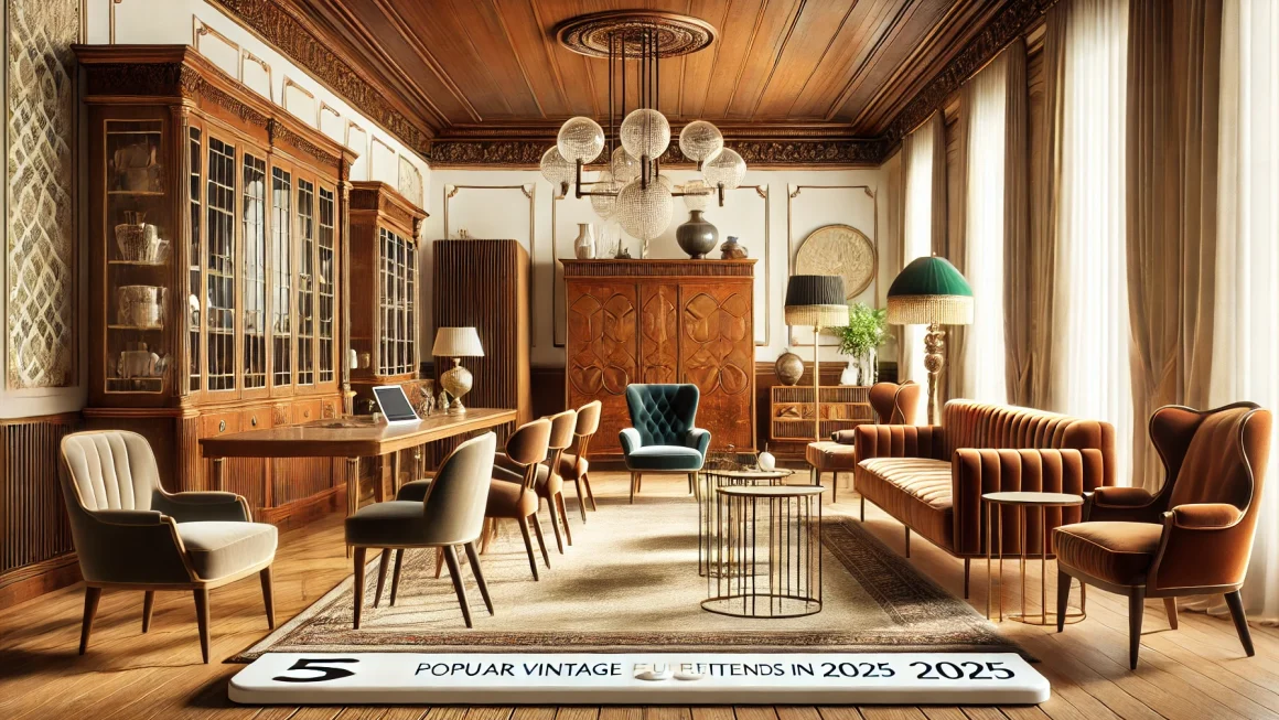 5 Tren Furniture Vintage Populer di 2025