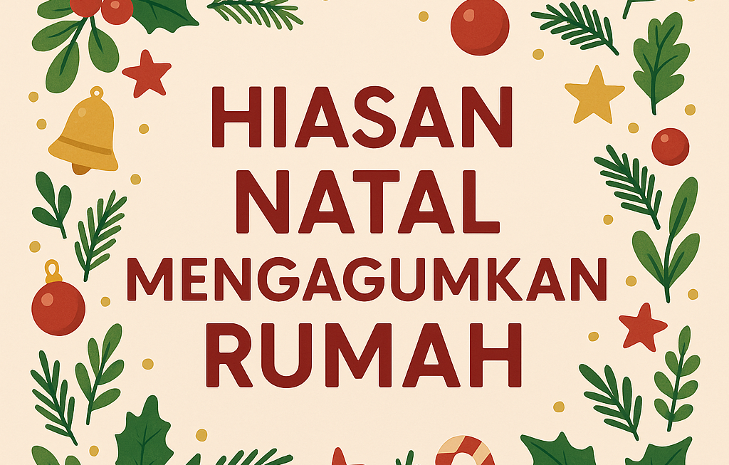 Hiasan Natal Mengagumkan Rumah