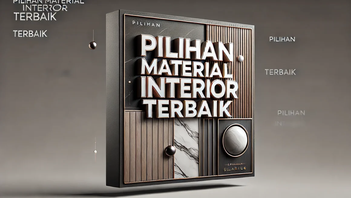 Pilihan Material Interior Terbaik