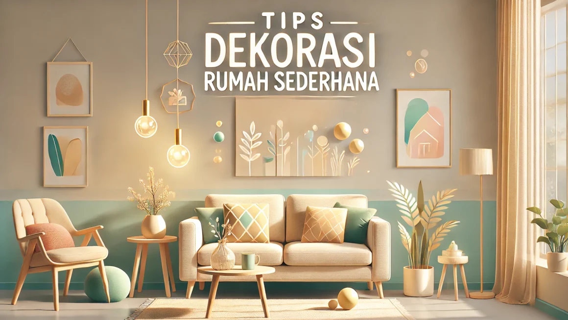 Tips Dekorasi Rumah Sederhana