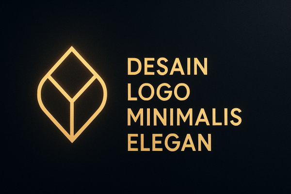Desain Logo Minimalis Elegan