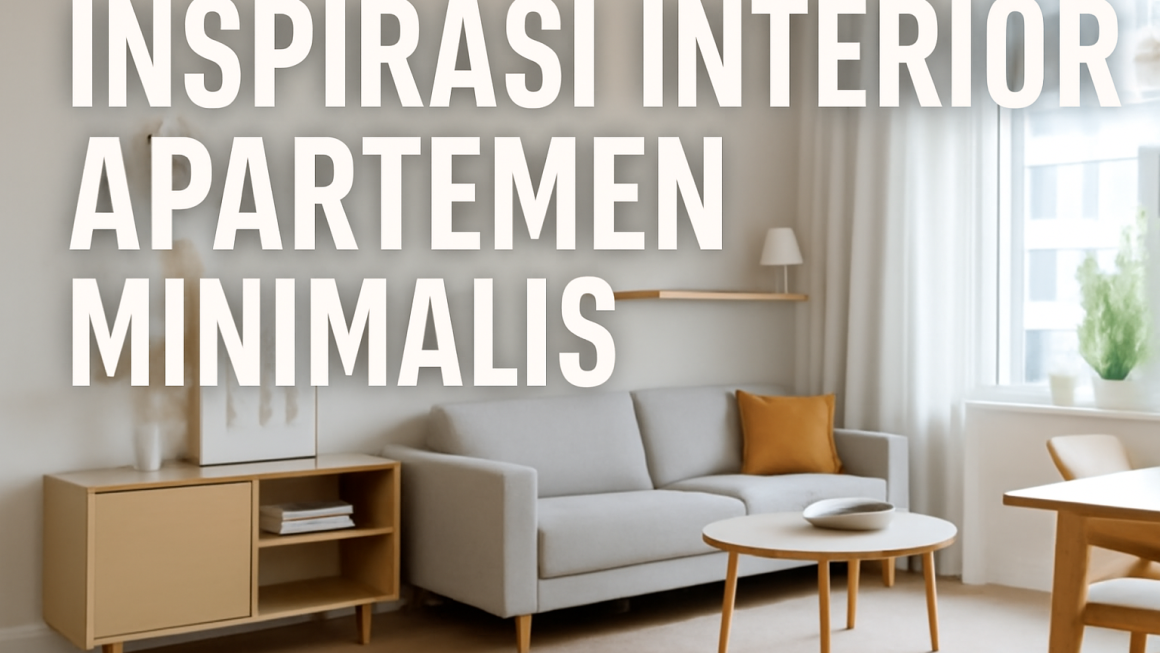 Inspirasi Interior Apartemen Minimalis