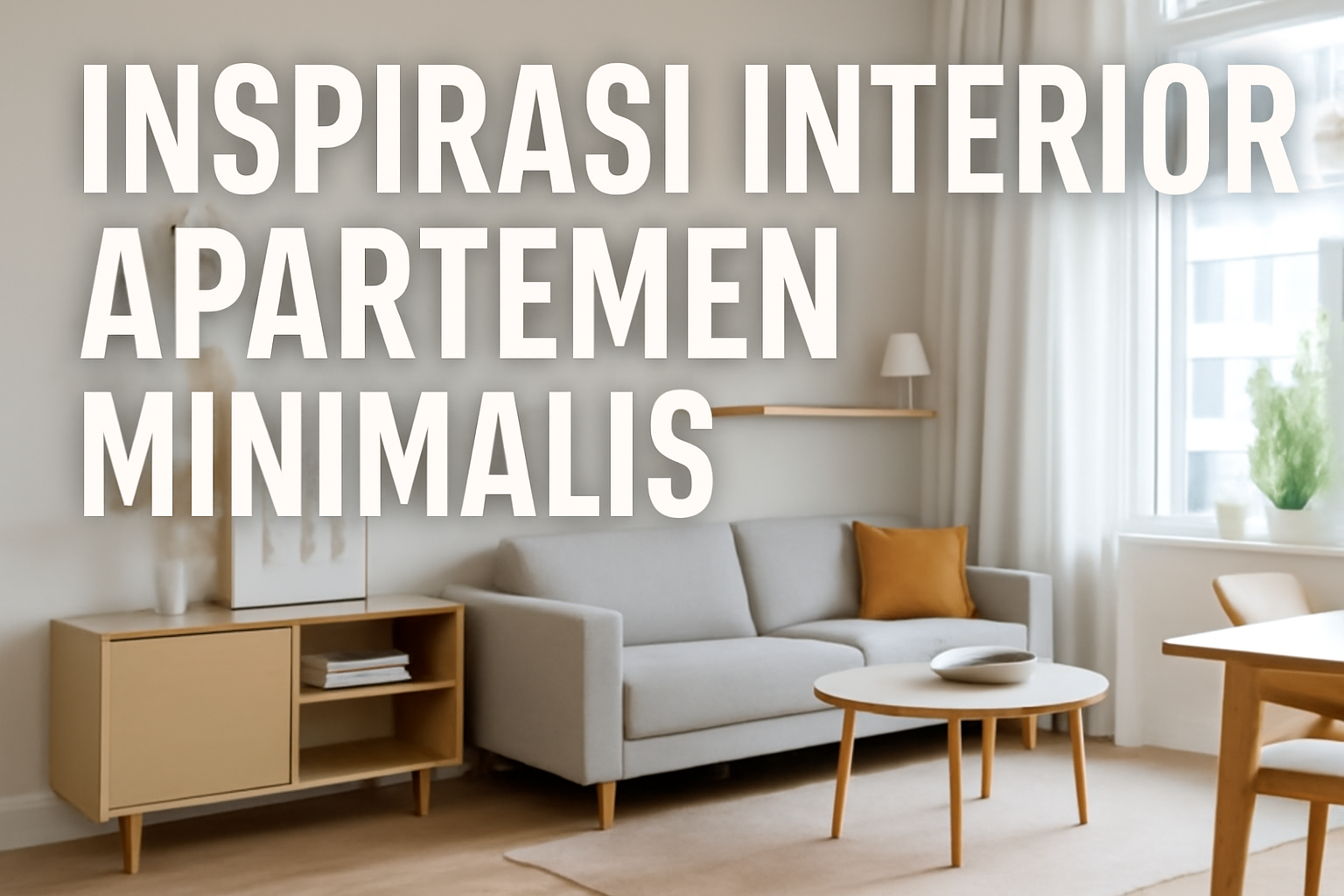 Inspirasi Interior Apartemen Minimalis