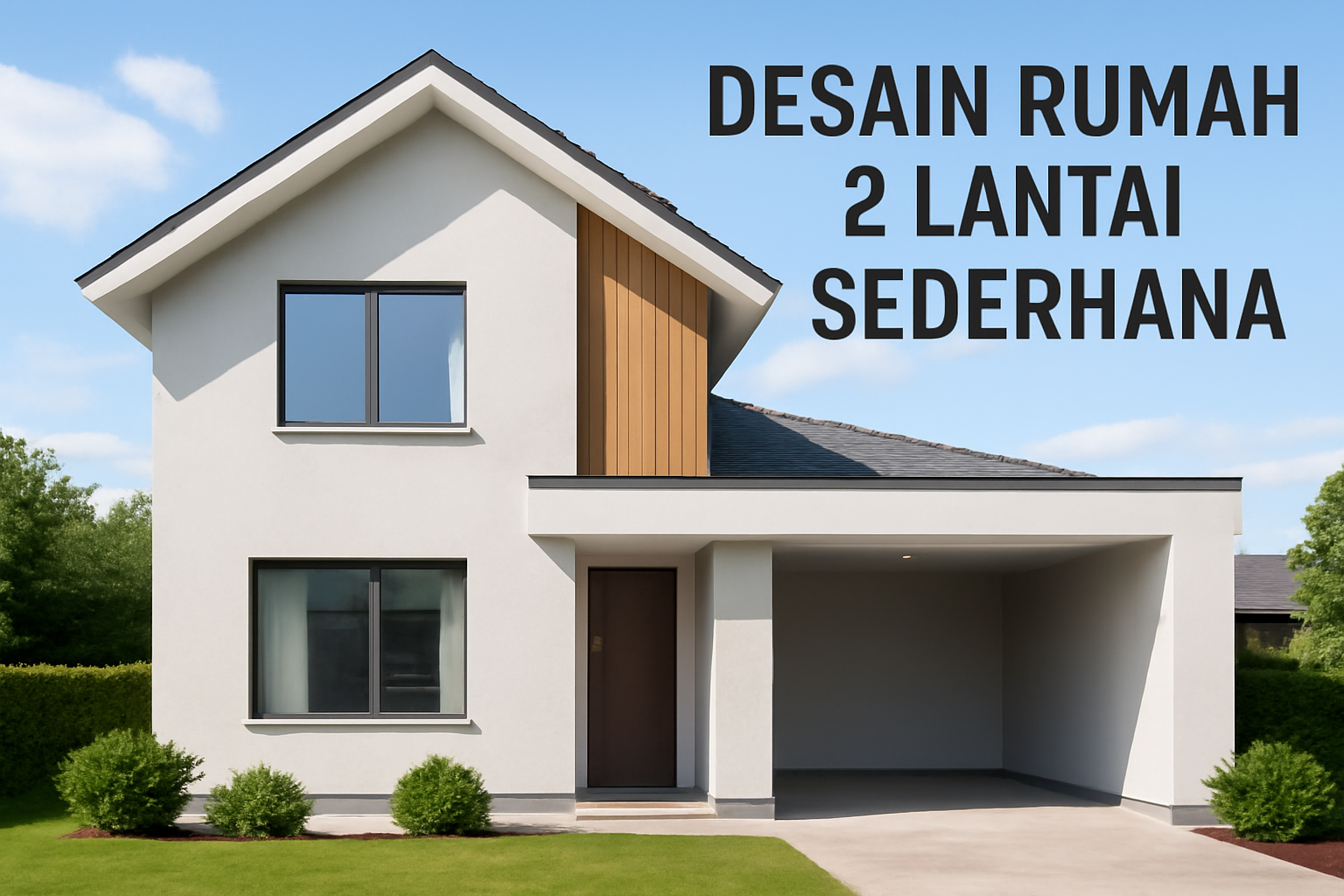Desain Rumah 2 Lantai Sederhana