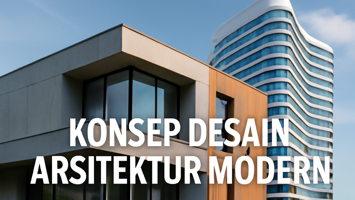 Konsep Desain Arsitektur Modern