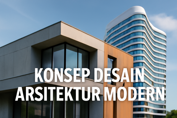Konsep Desain Arsitektur Modern