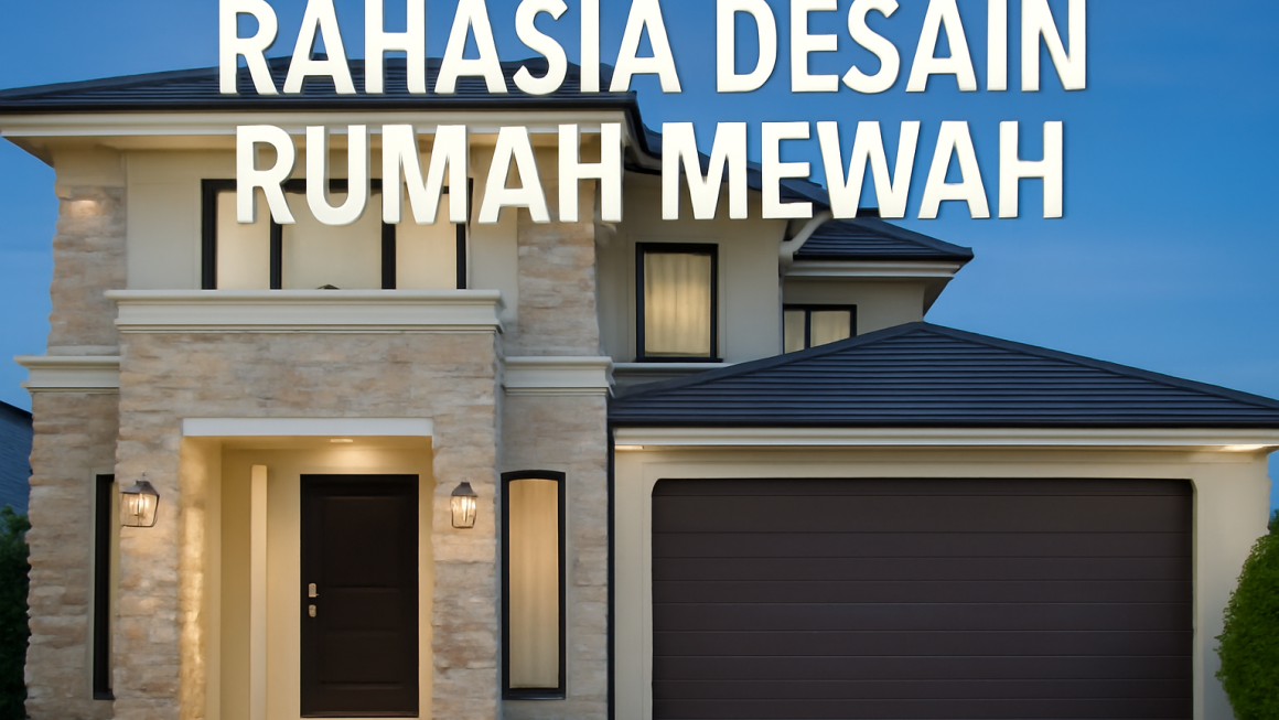 Rahasia Desain Rumah Mewah