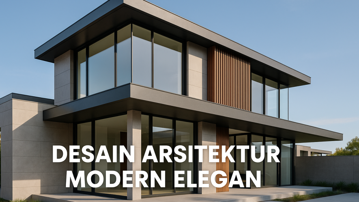 Desain Arsitektur Modern Elegan