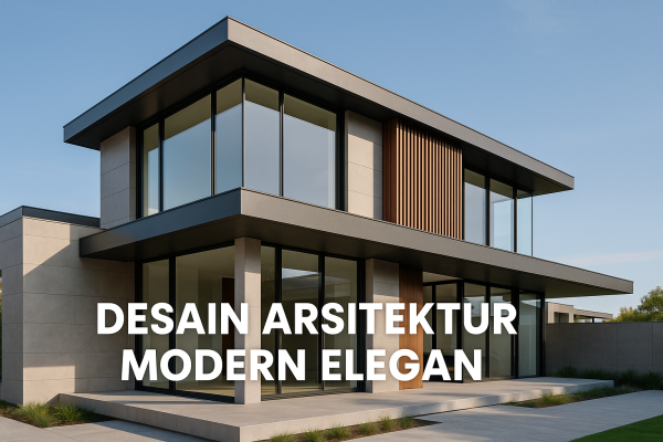 Desain Arsitektur Modern Elegan
