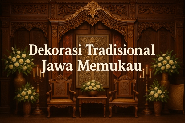 Dekorasi Tradisional Jawa Memukau