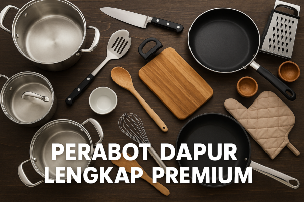 Perabot Dapur Lengkap Premium