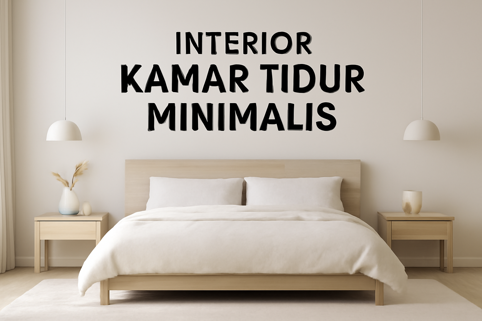 Interior Kamar Tidur Minimalis