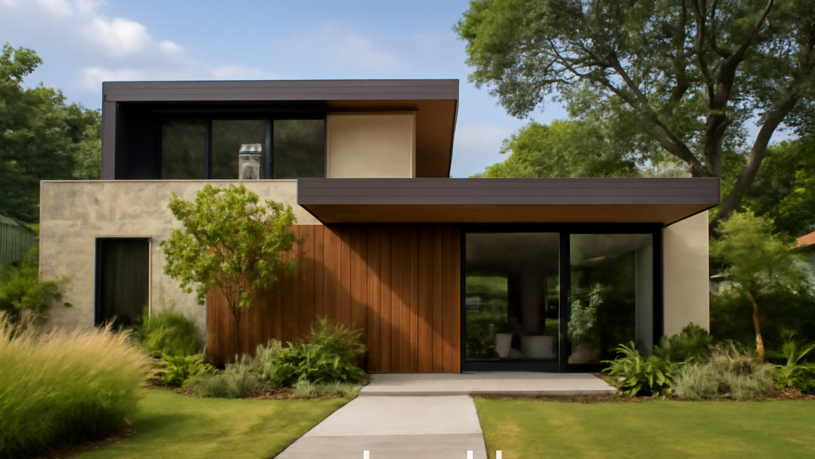 Rumah Modern Dengan Sentuhan Alam