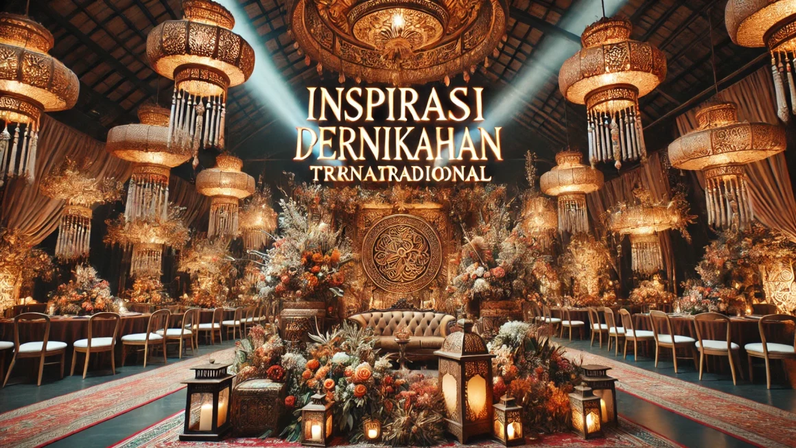 Inspirasi Dekorasi Pernikahan Tradisional