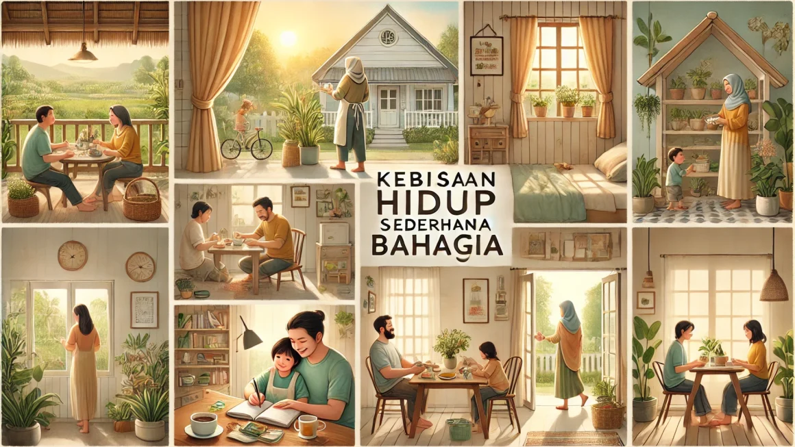 Kebiasaan Hidup Sederhana Bahagia