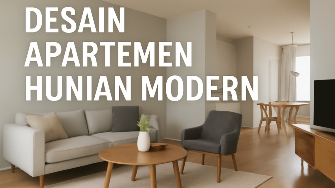 Desain Apartemen Hunian Modern