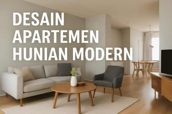 Desain Apartemen Hunian Modern