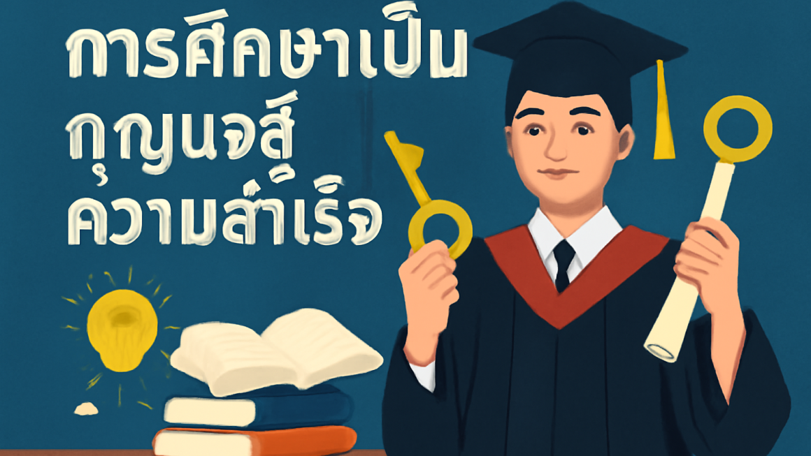 การศึกษาเป็นกุญแจสู่ความสำเร็จ
