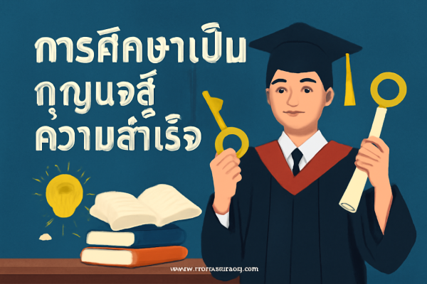 การศึกษาเป็นกุญแจสู่ความสำเร็จ 2 การศึกษาเป็นกุญแจสู่ความสำเร็จ