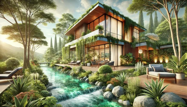 Desain Arsitektur Alami Menawan