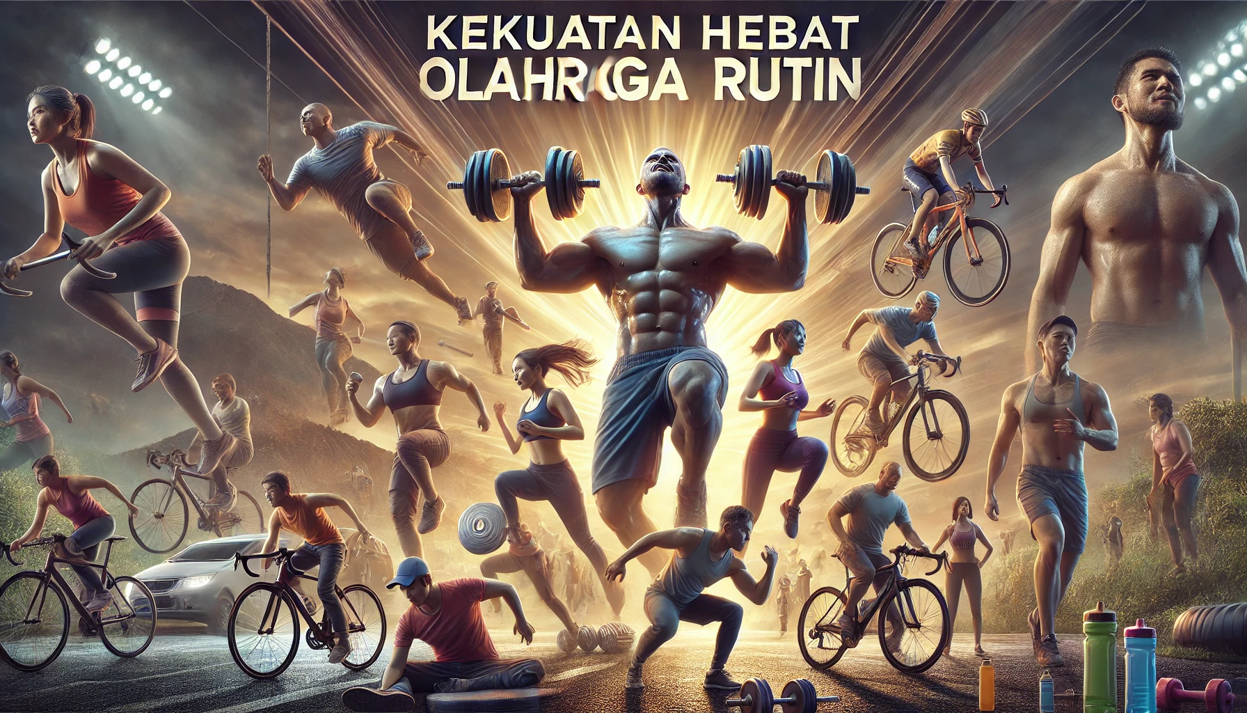 Kekuatan Hebat Olahraga Rutin 1 Kekuatan Hebat Olahraga Rutin