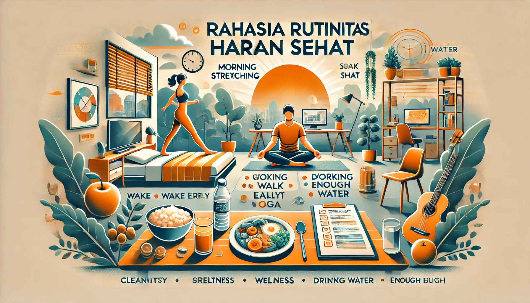 Rahasia Rutinitas Harian Sehat