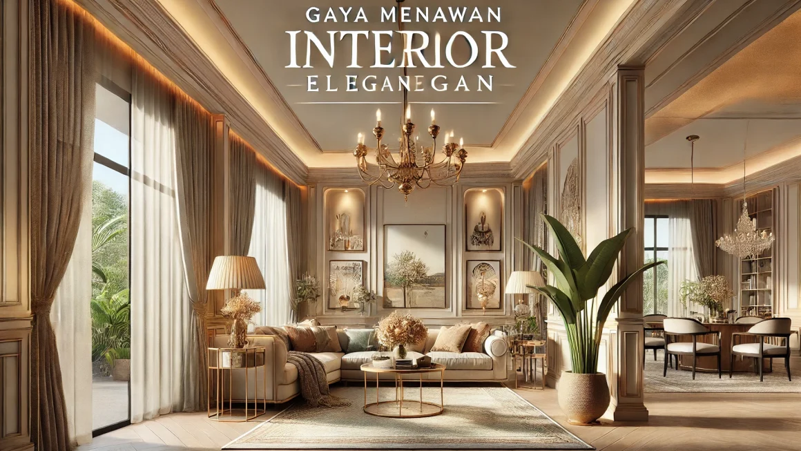 Gaya Menawan Interior Elegan