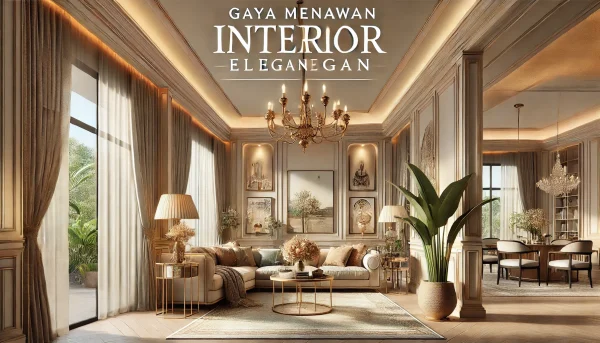 Gaya Menawan Interior Elegan