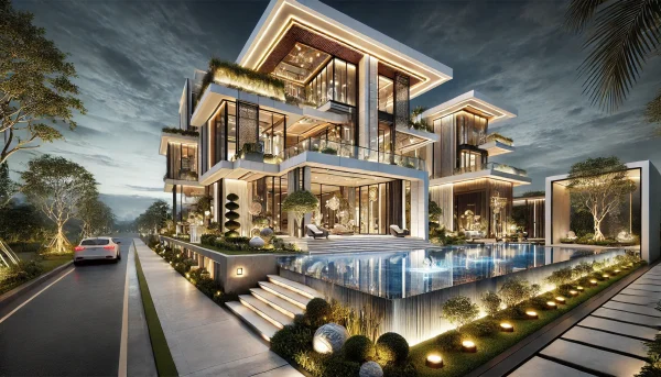 Sentuhan Desain Arsitektur Mewah