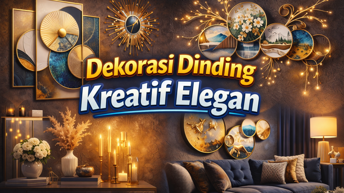 Dekorasi Dinding Kreatif Elegan 2 Dekorasi Dinding Kreatif Elegan