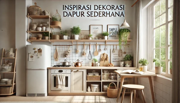Inspirasi Dekorasi Dapur Sederhana
