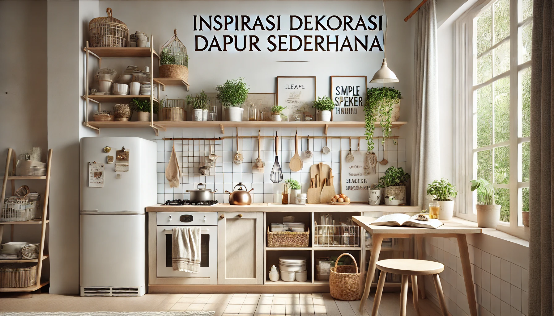 Inspirasi Dekorasi Dapur Sederhana