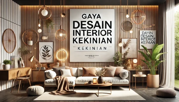 Gaya Desain Interior Kekinian