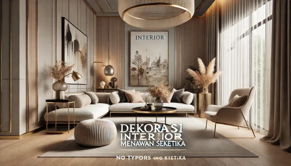 Dekorasi Interior Menawan Seketika