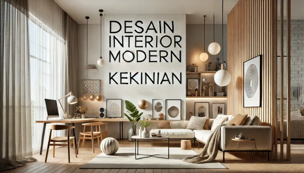 Desain Interior Modern Kekinian