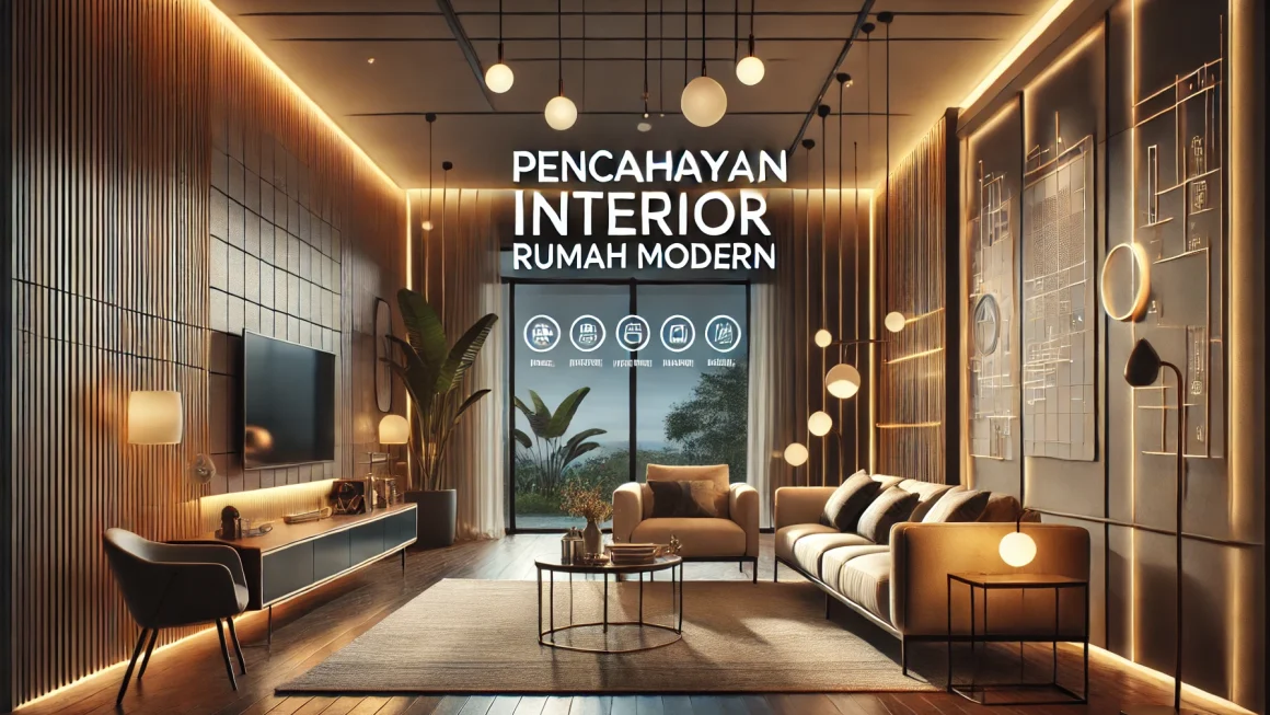 Pencahayaan Interior Rumah Modern