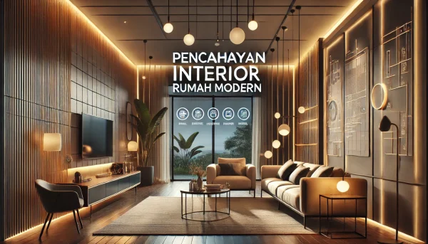 Pencahayaan Interior Rumah Modern