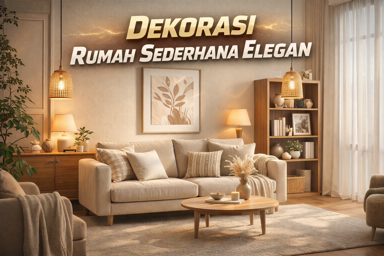 Dekorasi Rumah Sederhana Elegan 1 Dekorasi Rumah Sederhana Elegan