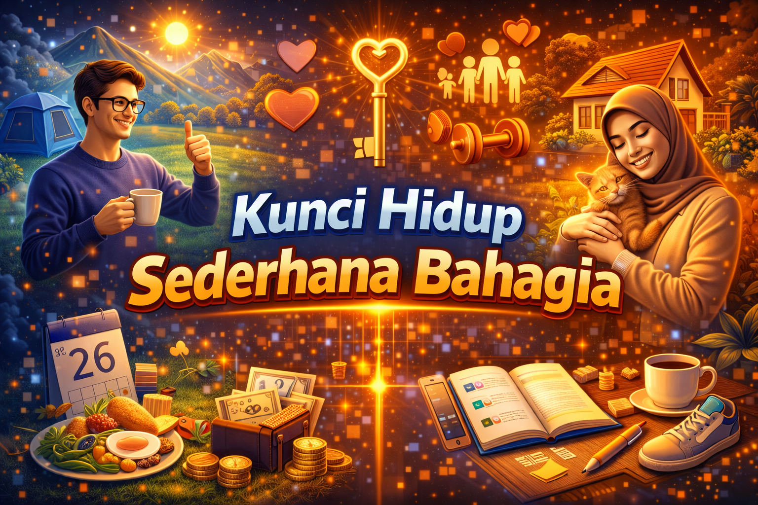 Kunci Hidup Sederhana Bahagia