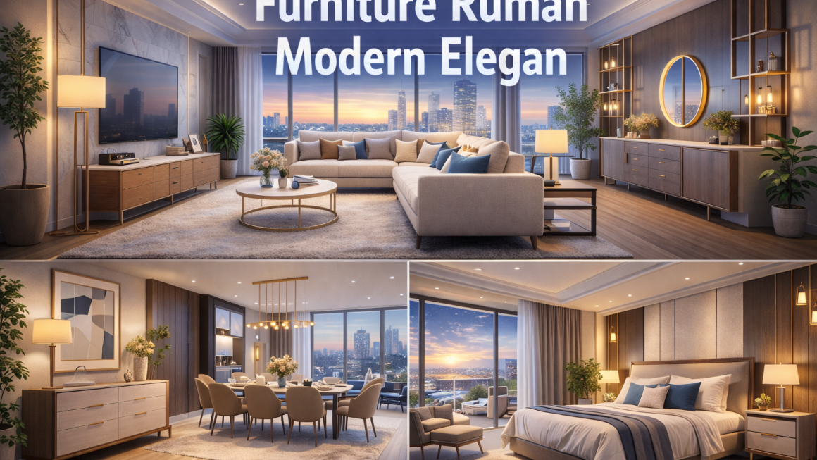 Furniture Rumah Modern Elegan