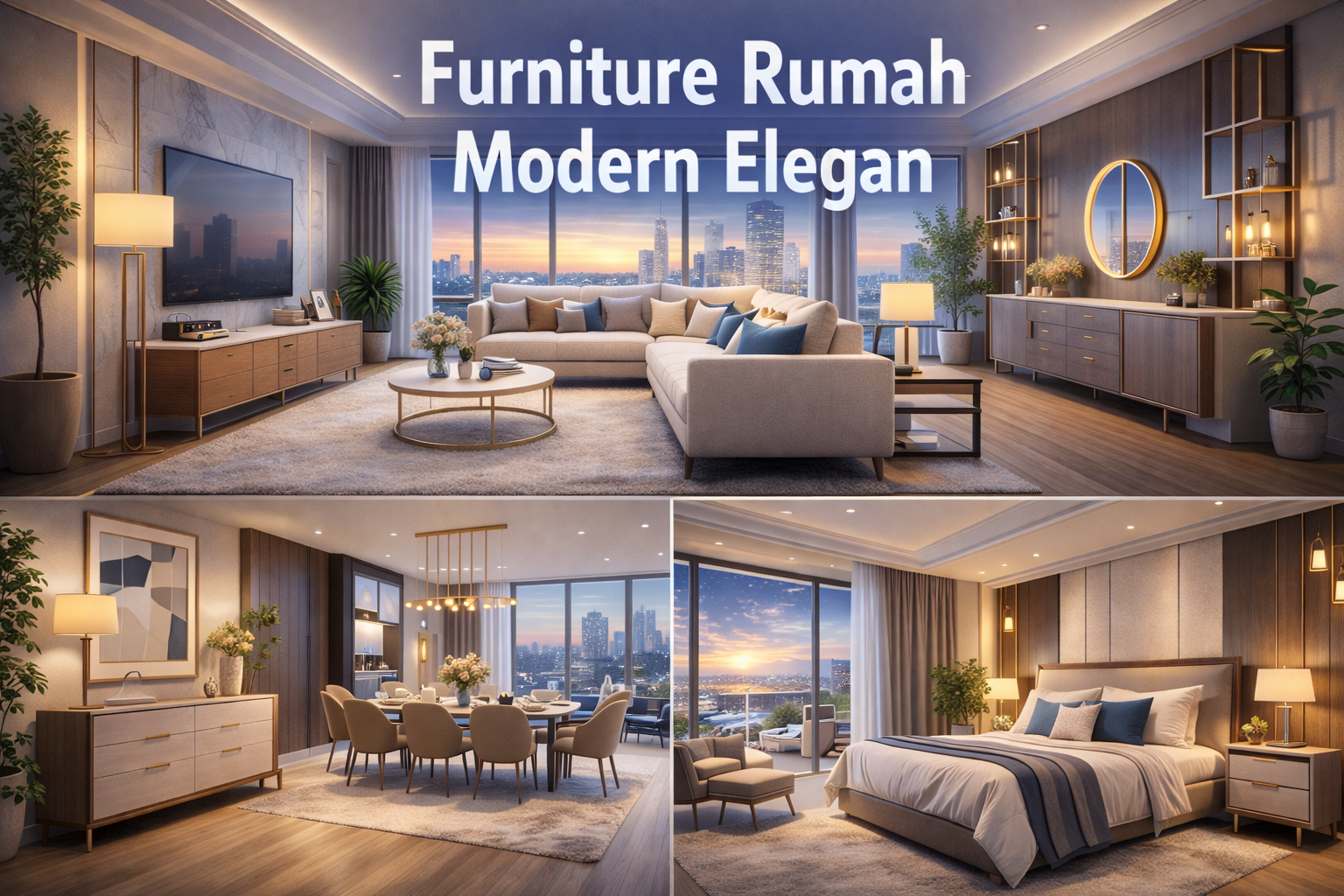 Furniture Rumah Modern Elegan